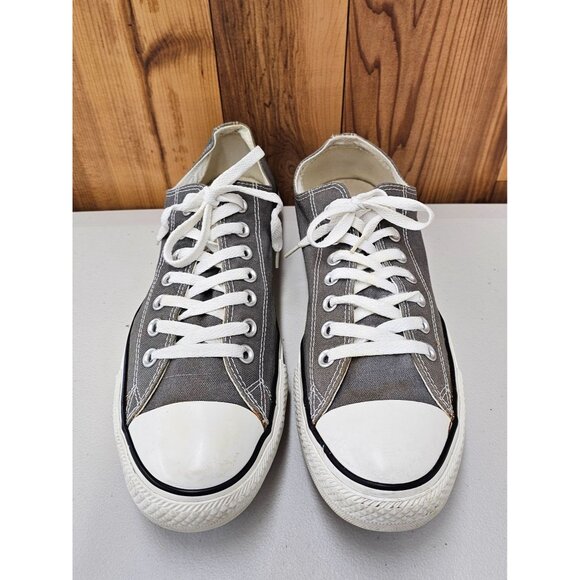 Converse CTAS OX Low Gray Canvas Men's Shoes Size 11 - Picture 3 of 10